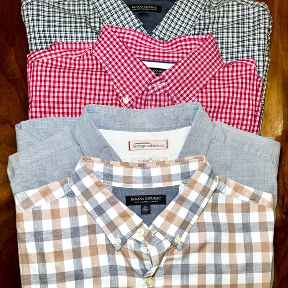 Pack of 8 Banana Republic Button-up Shirts - Picture 3 of 3